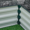 Outsunny 4' X 4' X 1' Raised Garden Bed Box With Weatherized Steel Frame For Vegetables, Flowers, & |Outsunny Parterre De Fleur Carre Potager De Jardin Jardinieres Bac A Fleurs Panneaux Modulables En A