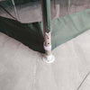 Outsunny 10'x10' Canopy Tent With Mesh Netting And Double Tier Roof, Green