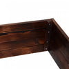 Outsunny Raised Garden Bed Elevated Wooden Planter Box For Backyard, Patio To Grow Vegetables, Herbs|Outsunny Carre Potager De Jardin Jardiniere Parterre De Fleurs Legumes Fruits Bois De Sapin Carbonis