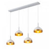 Dash Collection Island Light - White & Gold|Luminaire pour îlot de la collection Dash - blanc et doré