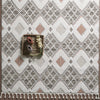 Quinto Twinkle Orange Shag Area Rug - 5'7" x 7'3"|Carpette à poil long Quinto Twinkle orange - 5 pi 7 po x 7 pi 3 po
