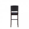Monaco Faux Leather Barstool - Espresso|Tabouret bar Monaco en similicuir - espresso