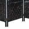Homcom Double Hinged Woven Wicker Room Divider And Privacy Screens|Homcom Separateur De Piece En Osier Tisse A Double Charniere