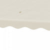 Outsunny 10' X 10' Gazebo Replacement Canopy, 2-tier Gazebo Cover, Cream|Outsunny Auvent De Remplacement Pour Tonnelle 10' X 10', 2 Niveaux, Blanc