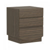 Ardea Contemporary 20" Nightstand in Walnut (3-Drawer) | Table de nuit contemporaine Ardea 20" en noyer (3 tiroirs)