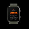 Garmin Venu X1 Moss Lightweight Smartwatch - Outdoor Tracker, Titanium Case, ComfortFit Band, Health Monitoring, Voice Commands, Music Storage