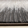 Amelia Dense Black Beige Border Area Rug - 5'3" x 7'7"|Carpette dense Amelia noire et beige à motif de bordure - 5 pi 3 po x 7 pi 7 po