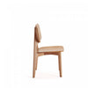 Versailles Industry Chic Wood Dining Chair in Natural - Set of 4 | Chaise de salle a manger en bois style industriel Versailles, finition naturelle - Lot de 4