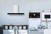 Hauslane | Chef 36-in Convertible Stainless Steel Wall-Mounted Range Hood | Hauslane | Hotte de cuisiniere murale convertible en acier inoxydable de 36 pouces