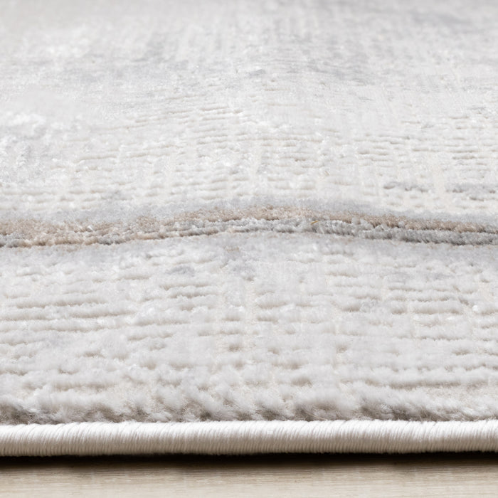 London Distressed Border Area Rug - 7'10\" x 10'6\"