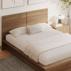 Nordika James Nightstand With 2-Drawers - Brown Oak|Table de nuit James Nordika à 2 tiroirs - chêne brun