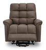 Linden 35.5" Leather-Look Power Reclining Lift Chair - Brown | Fauteuil basculeur à inclinaison électrique Linden de 35,5 po d’apparence cuir - brun