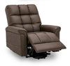 Linden 35.5" Leather-Look Power Reclining Lift Chair - Brown | Fauteuil basculeur à inclinaison électrique Linden de 35,5 po d’apparence cuir - brun