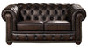 Hydeline Albany Leather Loveseat - Caramel|Causeuse Albany en cuir de Hydeline - caramel