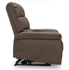 Linden 35.5" Leather-Look Power Reclining Lift Chair - Brown | Fauteuil basculeur à inclinaison électrique Linden de 35,5 po d’apparence cuir - brun