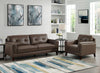 Hydeline Rowan Leather Chair - Brown|Fauteuil Rowan de Hydeline en cuir - brun