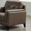 Hydeline Rowan Leather Chair - Brown|Fauteuil Rowan de Hydeline en cuir - brun