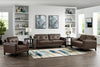 Hydeline Rowan Leather Chair - Brown|Fauteuil Rowan de Hydeline en cuir - brun