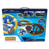 NKOK B/O Sart Sonic & Shadow RC Slot Car Track|Circuit de course à fentes Sart de NKOK avec voitures Sonic et Shadow télécommandées à piles