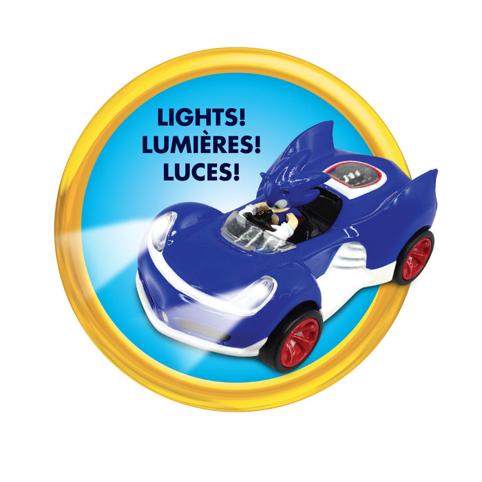 NKOK B/O Sart Sonic & Shadow RC Slot Car Track