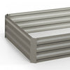 Outsunny 8 X 3 X 1ft Galvanized Raised Garden Bed, Metal Elevated Planter Box, Easy Diy And Cleaning|Outsunny Lit De Jardin Sureleve Galvanise 95" X 36" X 12", Jardiniere Surelevee En Metal, Bricolage