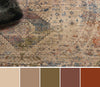 Ethel Traditional 5'0" x Area Rug in Multi Indoor Area Rug | Tapis Traditionnel Ethel 5'0" x en Multi