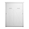 Bestar Key West 69 W Queen Murphy Bed - Pure White Oak|Grand lit escamotable Key West de Bestar de 69 po (L) - blanc chêne solide
