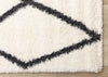 Fairmont White Grey Trellis Rug, 7'10" x 10'6" Indoor Area Rug | Tapis Fairmont treillis blanc gris, 7'10'' x 10'6''