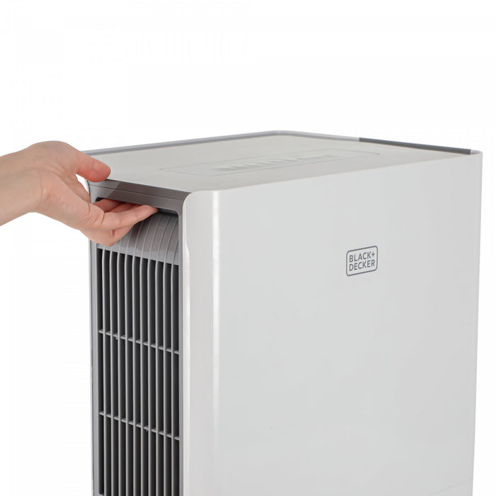 BDW Series BLACK+DECKER 30-Pint Portable Dehumidifier, BD30MWSA, White Dehumidifiers