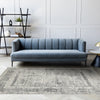 Kylie Grey Faded Borders Rug, 7'10" x 10'10" Indoor Area Rug | Tapis Kylie bordures gris delave, 7'10" x 10'10"