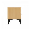 Amara Modern 20" Nightstand in Light Oak (1-Drawer) | Table de nuit moderne Amara 20" en chene clair (1 tiroir)