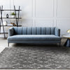 Taylor Grey Cream Rustic Diamond Rug, 7'10" x 10'6" Indoor Area Rug | Tapis Taylor a poils longs diamants rustiques creme gris, 7'10" x 10'6"