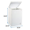 Koolatron 3.5 Cu. Ft. Chest Freezer - KTCF99|Congélateur coffre Koolatron de 3,5 pi3 - KTCF99