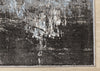 Hadley Grey Taupe Blue Distressed Design Rug, 7'10" x 10'6" Indoor Area Rug | Tapis Hadley au design decolore bleu gris taupe, 7'10" x 10'6"