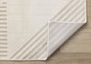Hudson Modern Geometric Cream Beige Area Rug - 5'3" x 7'7"|Carpette Hudson crème et beige à motif géométrique moderne - 5 pi 3 po x 7 pi 7 po