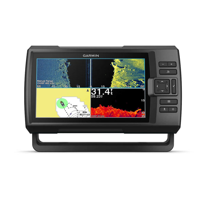 Garmin Striker Vivid 9sv - 9\" Vivid Sonar, Gt52hw-tm, Gps, Clearvu/sidevu, Wi-fi Connectivity