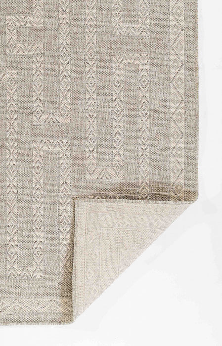 Maze Transitional 8'0\" x 10'0\" Area Rug in Grey Indoor Area Rug