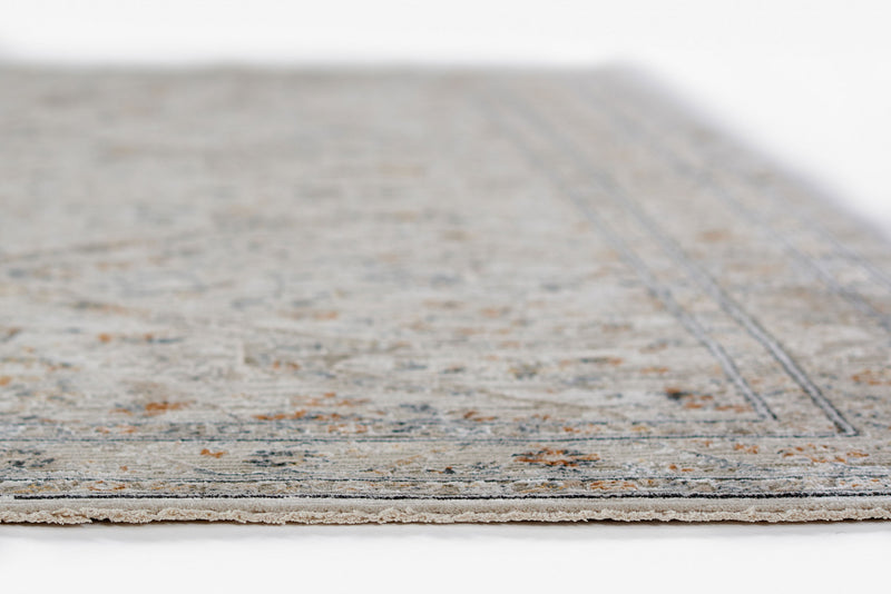Margaux Traditional 7'10\" x 10'10\" Area Rug in Ivory Indoor Area Rug