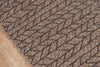 Linden Contemporary 2'0" x 10'0" Runner Rug in Brown Indoor Area Rug | Tapis Contemporain Linden 2'0" x 10'0" en brun