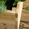 Outsunny Large Raised Garden Bed With Trellis For Climbing Plants, 47 Inch Wooden Box Planters For O|Outsunny Grand Lit De Jardin Sureleve Avec Treillis Pour Plantes Grimpantes, Jardinieres En Bois De
