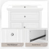 Vivo 24 Inch Single Sink Bathroom Vanity with Flip Drawer and Solid Wood Legs, White | Vivo Meuble-Lavabo Simple 24 po avec Tiroir Bascule et Pieds en Bois Massif, Blanc
