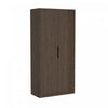 Rivington Modern 38" Bookcase Cabinet in Walnut - Set of 2 | Armoire bibliotheque moderne Rivington 38" en noyer - Lot de 2