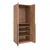 Lee Modern 32" Wardrobe Closet in Golden Brown - Set of 3 Armoire | Armoire moderne Lee 32" en brun dore - Ensemble de 3