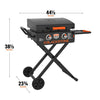 Blackstone 22" On-The-Go Omnivore Flex-Fold Griddle - 2350CA | Blackstone 22" Plancha Omnivore Flexible Pliable - 2350CA