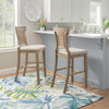 Rylan Fabric Barstool - Natural|Tabouret bar Rylan en tissu - naturel