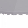 Outsunny 10' X 10' Gazebo Replacement Canopy Cover, 2-tier Gazebo Roof Replacement (top Only), Light|Outsunny 10 'x 10' Gazebo Couverture De Remplacement Pour Auvent, Remplacement De Toit De Tonnelle A