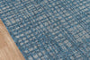 Nayah Contemporary 2'0" x 6'0" Runner Rug in Blue Indoor Area Rug | Tapis Contemporain Nayah 2'0" x 6'0" en Bleu