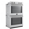 Forno Vomero 30 Inch Electric Double Wall Oven in White, 5 cu. ft. Convection Oven - FBOEL1324-30WHT | Four double mural electrique Vomero 30 pouces en blanc, four a convection de 5 pi³ - FBOEL1324-30WHT