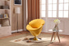 Tulip Modern 1-Piece Accent Chair in Green, Orange, Red, White and Yellow | Fauteuil d’appoint moderne Tulip 1 piece en vert, orange, rouge, blanc et jaune