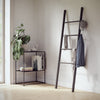 Umbra Modern Poplar Leana Ladder Coat Rack - Black|Portemanteau en échelle moderne Leana de Umbra en peuplier - noir